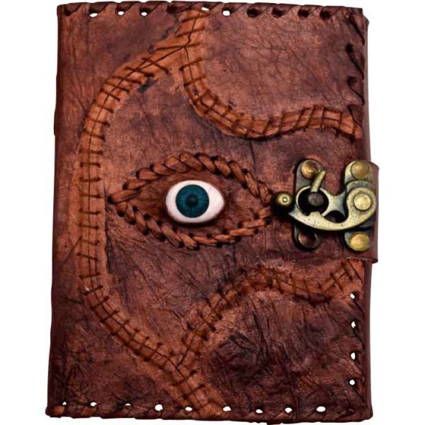 Sacred Eye Embossed Leather Journal