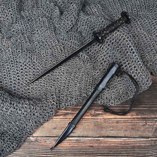 Rosewood Rondel Dagger