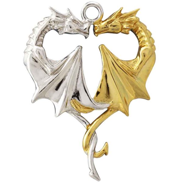 Dragon Heart Necklace by Anne Stokes