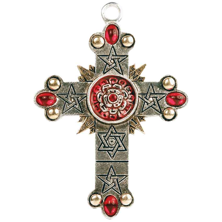 Rosen Kreuz】antique cross necklace | OUR BRAND,Rosen Kreuz