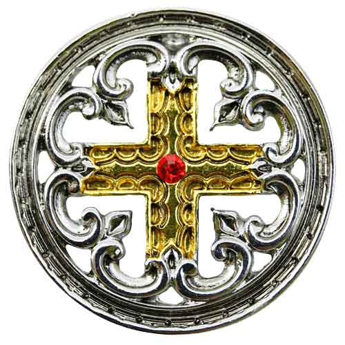 Engrailed Cross Templar Necklace