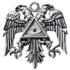 Byzantine Eagle Templar Necklace