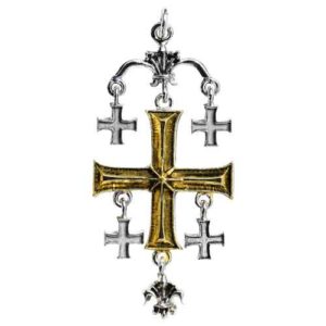 Jerusalem's Cross Templar Necklace