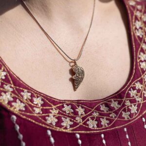 Tristan and Iseult Love Token Pair of Necklaces