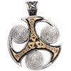 Triskelion Spirals Necklace