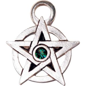 Jeweled Pentagram Necklace
