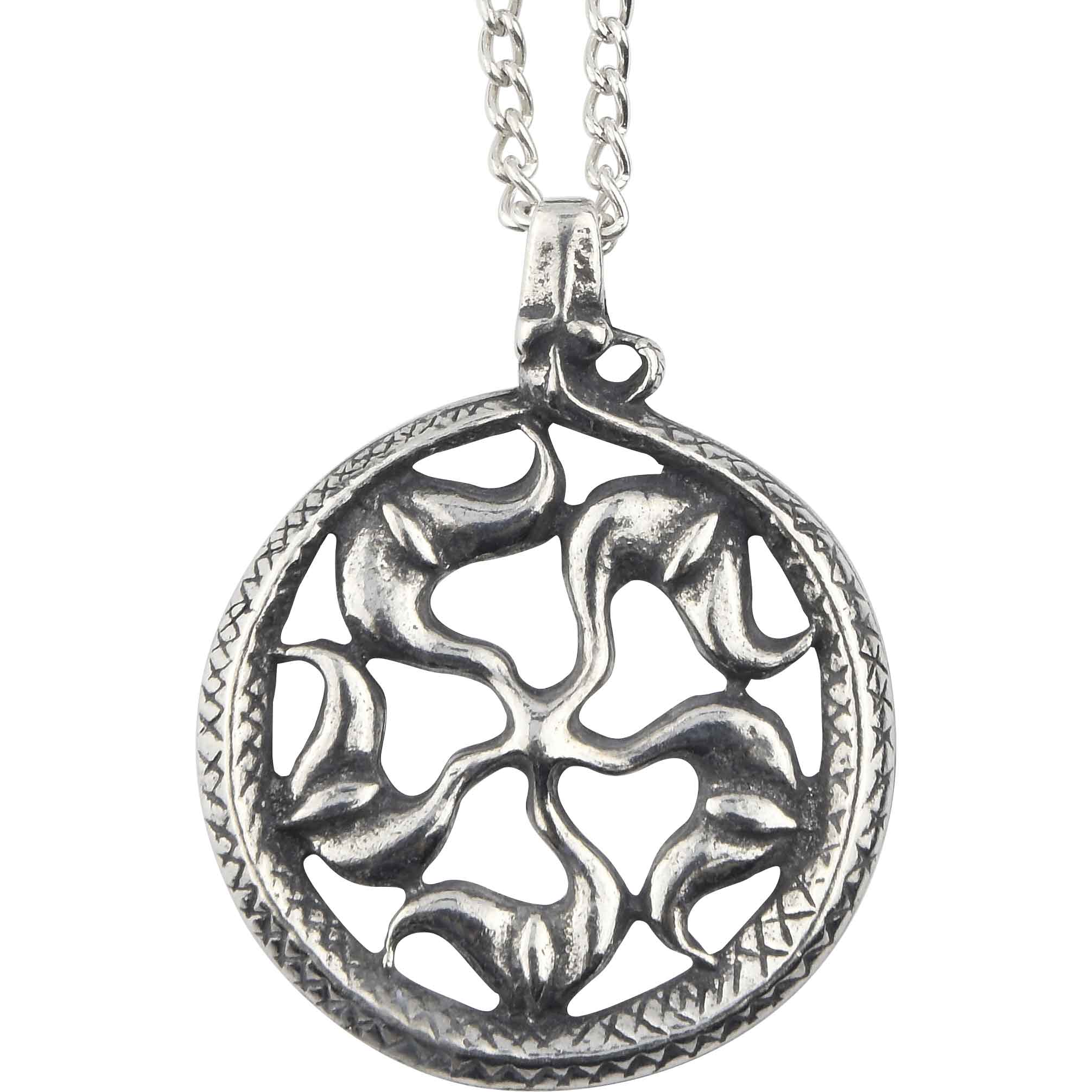 Sun sales wheel necklace