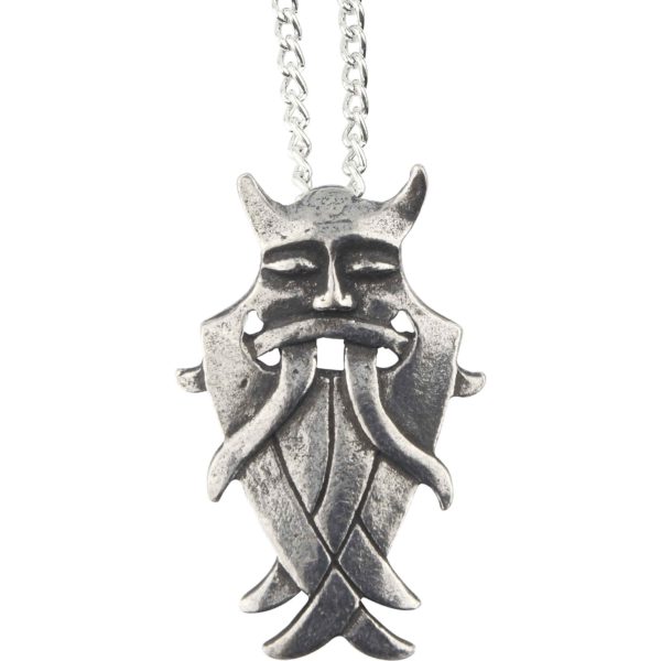 Mask of Odin Necklace
