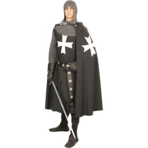 Hospitaller Hooded Cape