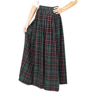 Scottish Plaid Skirt