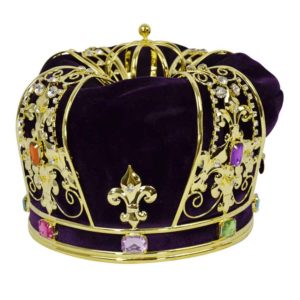 Royal Kings Crown - Purple Velvet