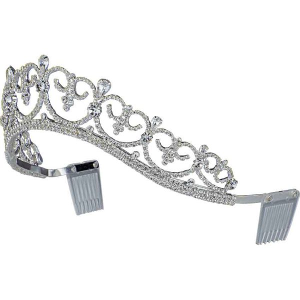 Sophisticated Queen's Crystal Tiara