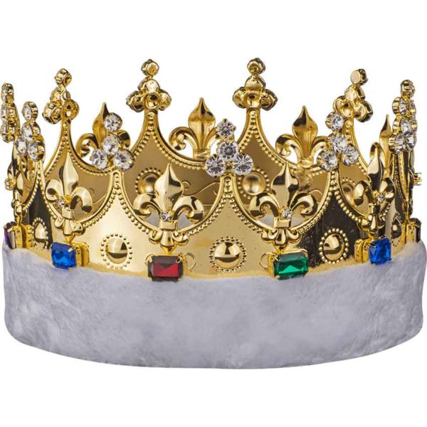 Kings Crown with Faux Fur