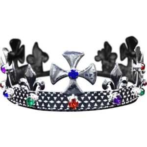 Multi-Colored Silver Kings Crown
