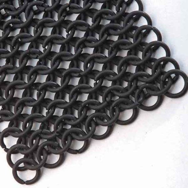 Blackened Chainmail Coif