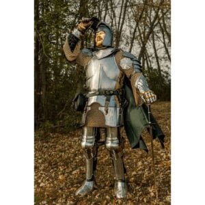 Brass Plated Chainmail Shirt