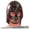 Leather Vendel Viking Helmet