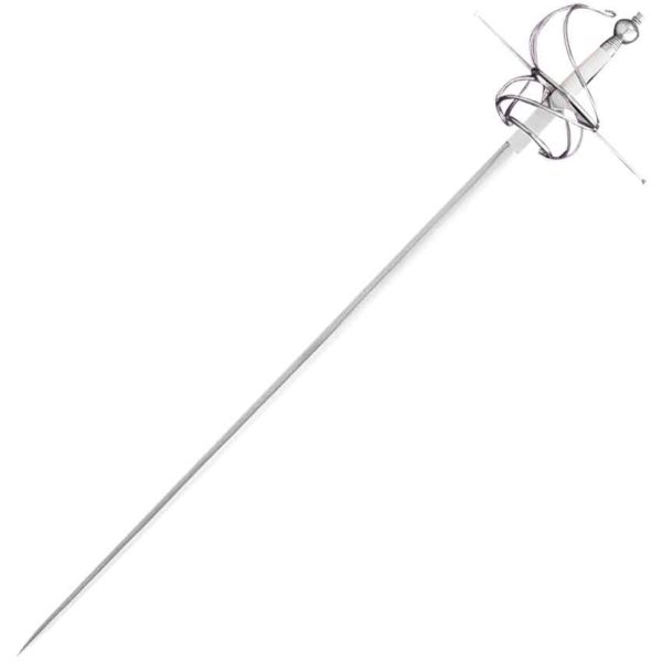 Bone Grip Swept Hilt Rapier