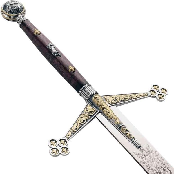 Silver And Gold Claymore