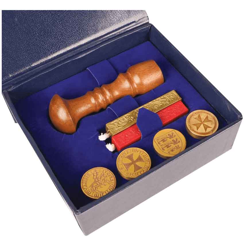 King Richard III Wax Great Seal Medieval Reproduction Collectable Giftware.