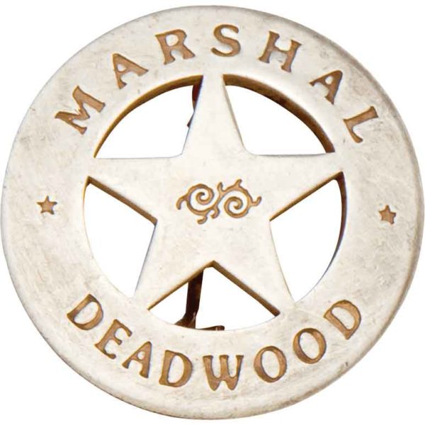 Deadwood Marshal Badge