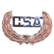 Confederate CSA Cap Pin