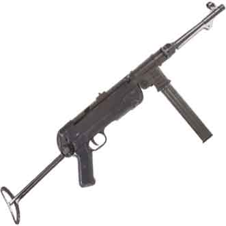 German WWII Submachine Gun