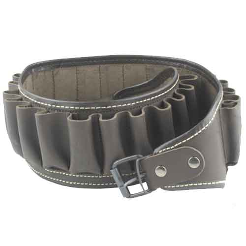 Western Leather Cartridge Belt