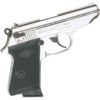 Blank Firing Nickel Walther PPK Pistol