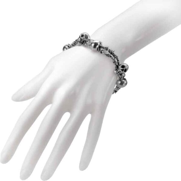 No Mans Land Skull Bracelet