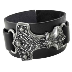 Thunderhammer Leather Bracelet