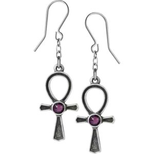 Ankh of Osiris Drop Earrings