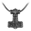 Bindrune Hammer Necklace