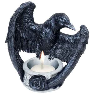 Ravens Ward Tealight Holder