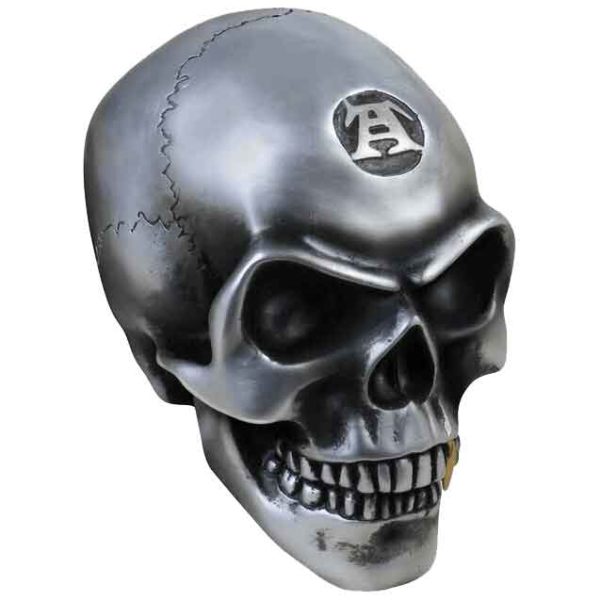 Large Metalized Skull