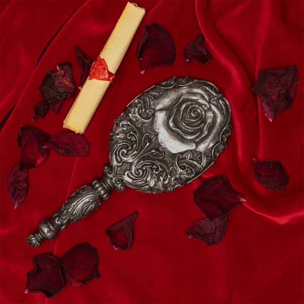 Baroque Rose Hand Mirror