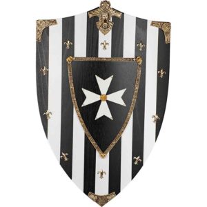 Hospitaliers Knights Wooden Shield