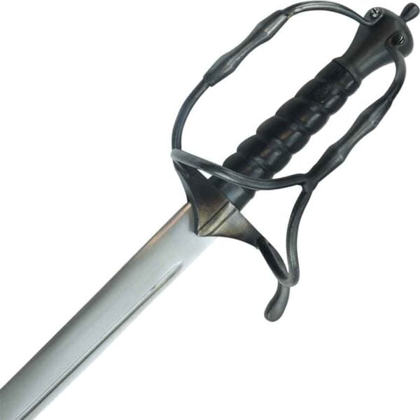Blackened Short English Saber