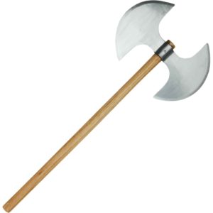 Long Hafted Double Bit Axe