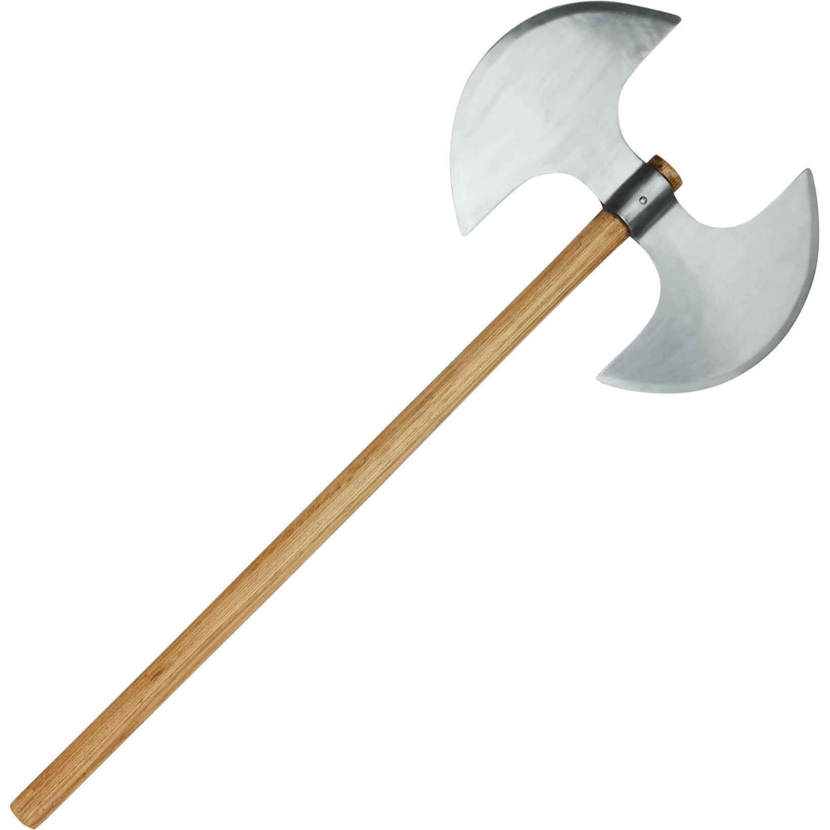 Double Bladed Battle Axe Forged