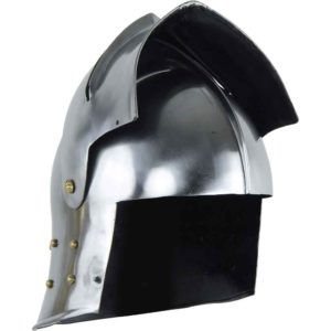 Deep Visored Sallet Helmet