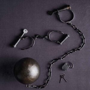 Steel Medieval Dungeon Cuffs