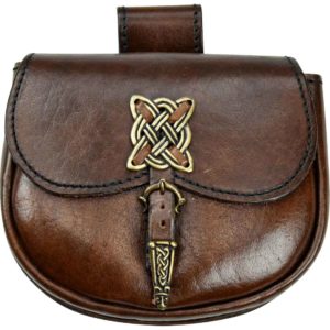 Celtic Leather Pouch