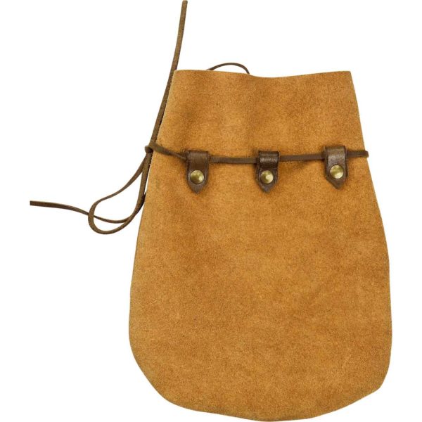 Drawstring Bound Medieval Pouch