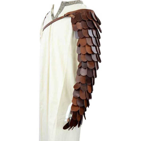 Gladiator Scaled Leather Arm Guard