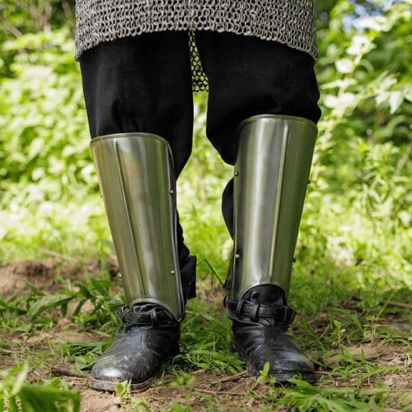 Economy Steel Greaves