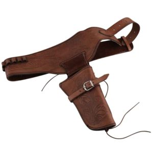 Western Single Pistol Belt Holster