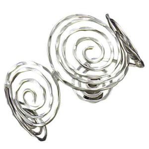 Silver Spiral Bracelet