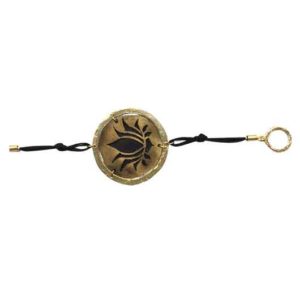 Brass Lotus Bracelet
