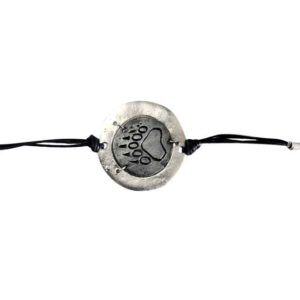Silver Bear Claw Bracelet